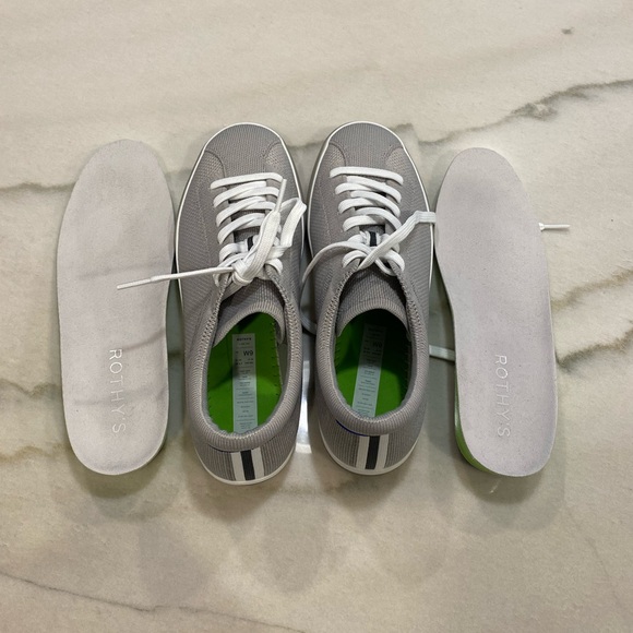 Rothy’s Sneakers size 9 Storm Gray NWOT - Picture 9 of 15